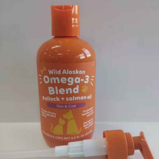 Pet Salmon Fish Oil Nourishing Serum For A Shiny Coat And Healthy Skin