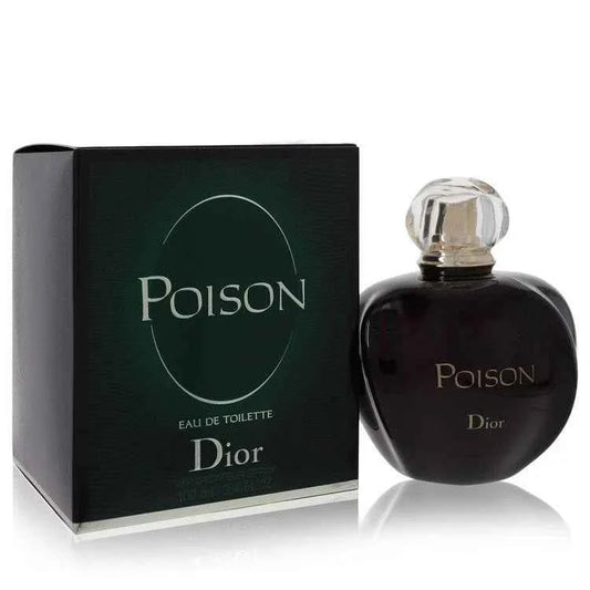 Christian Dior Poison Eau De Toilette Spray for Women 3.4 oz (100ml) Brand New Sealed Box