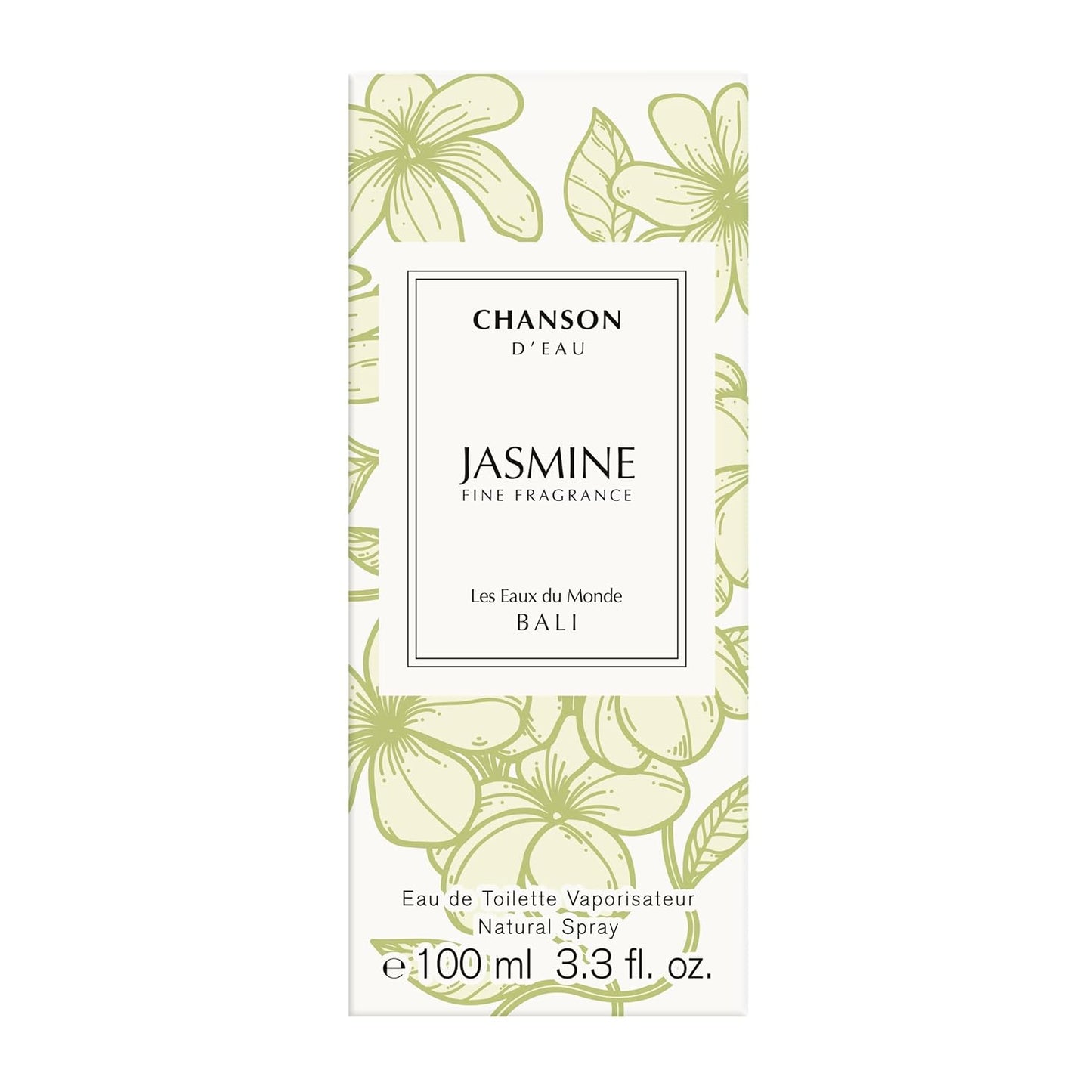 Chanson Jasmine Eau de Toilette for Women 3.4 fl oz