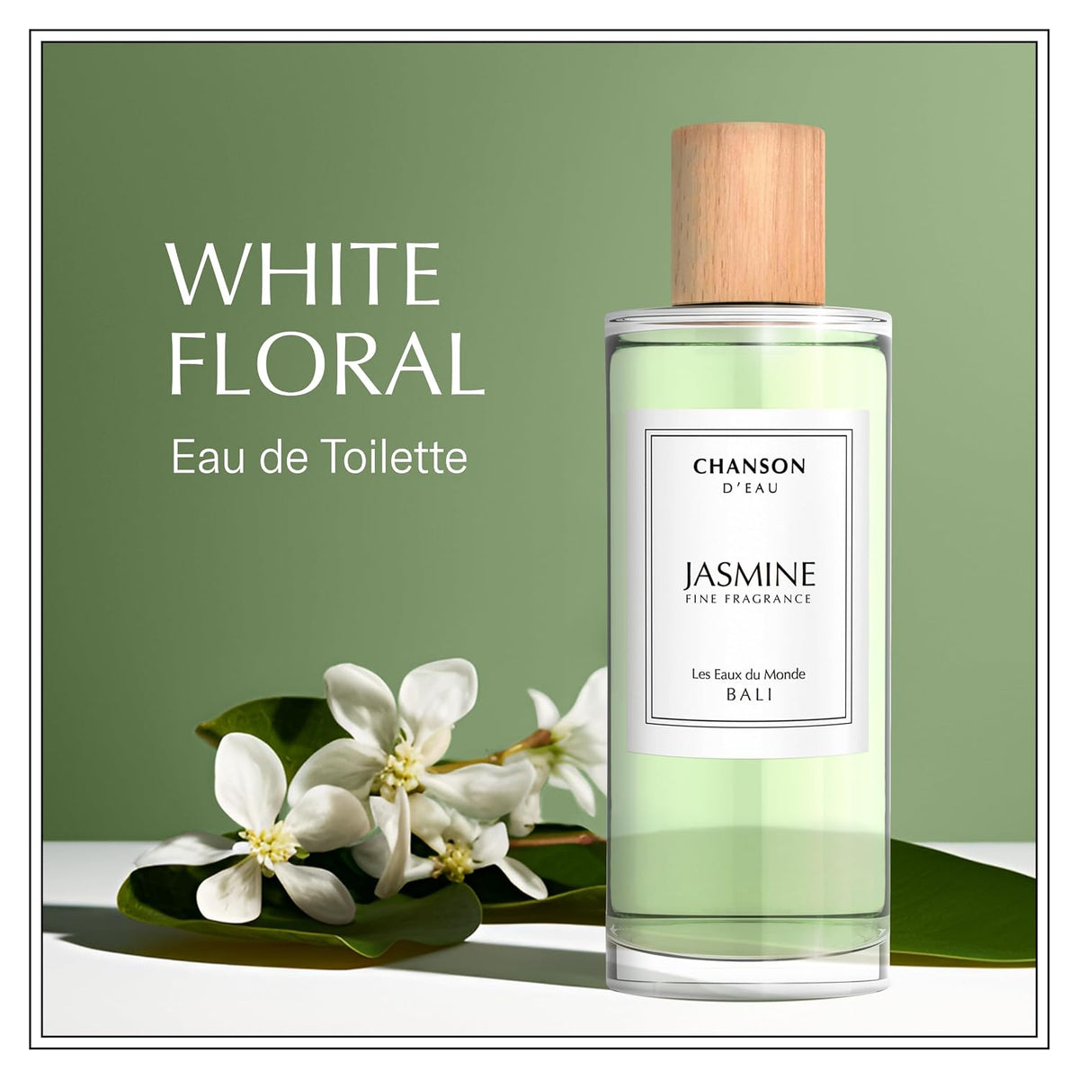 Chanson Jasmine Eau de Toilette for Women 3.4 fl oz