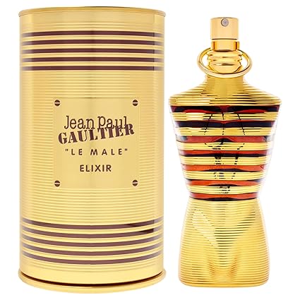 Jean Paul Gaultier Le Male Elixir Parfum for Men 2.5 oz (75ml)