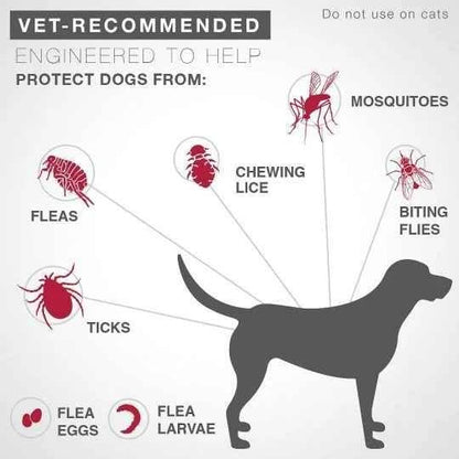 K9 Advantix II Flea & Tick Control Treatment for Extra Large Dogs Over 55 lbs | 6 Month Supply