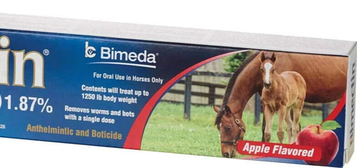 Horse Dewormer Paste Apple Flavor | 1 Pack
