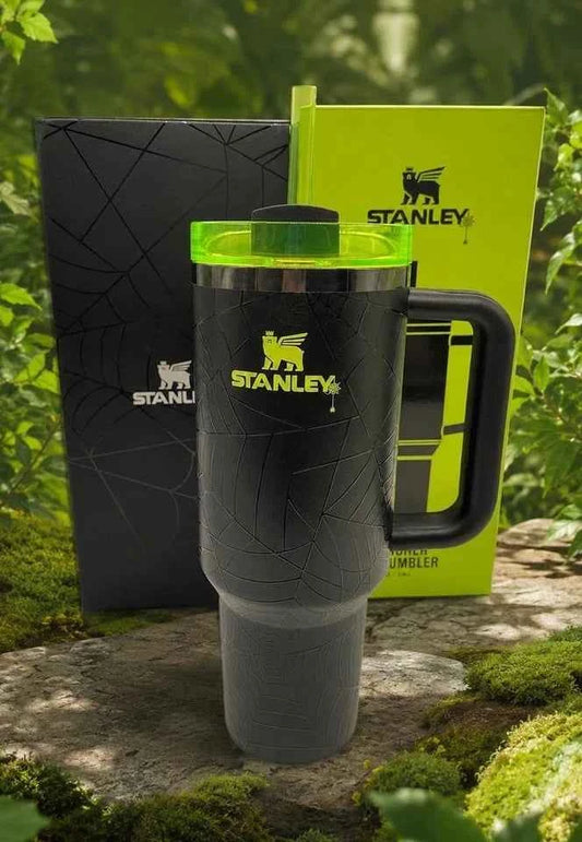 Stanley Halloween Web Glow H2.0 40oz Tumbler – Limited Edition Glow-in-the-Dark Travel Mug